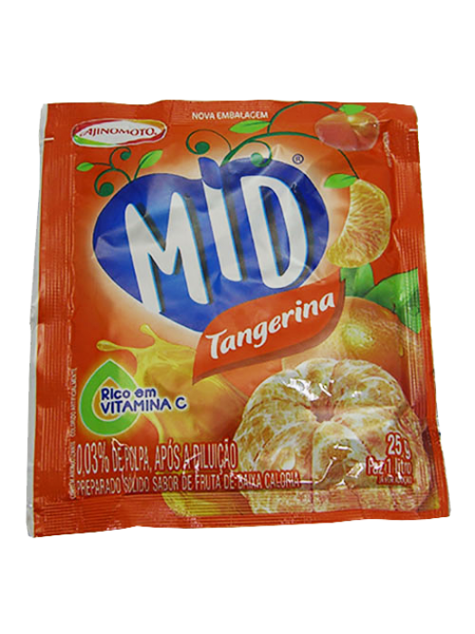 Refresco de Tangerina 25g AJINOMOTO MID