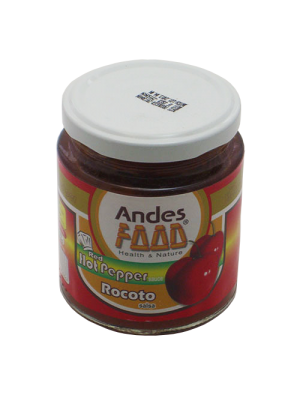 Rocoto Vidro Salsa 220g ANDES FOOD'S