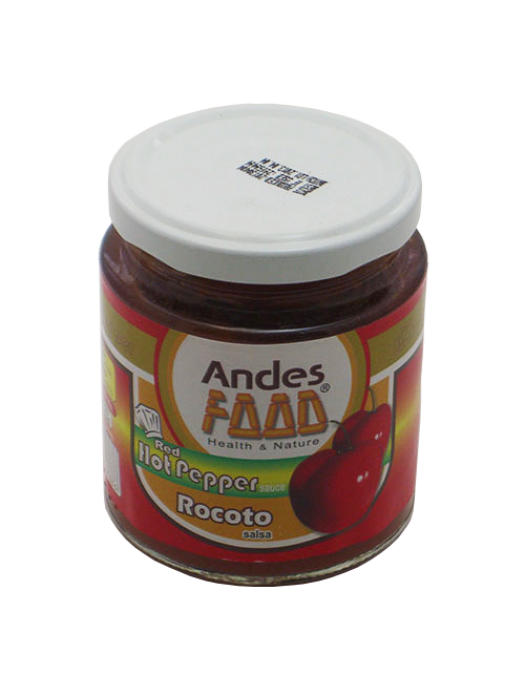 Rocoto Vidro Salsa 220g ANDES FOOD'S