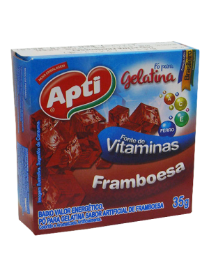 Gelatina de Framboesa 35g APTI