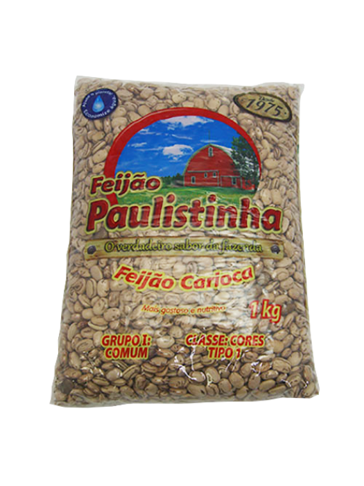 Feijão Carioca 1kg PAULISTINHA