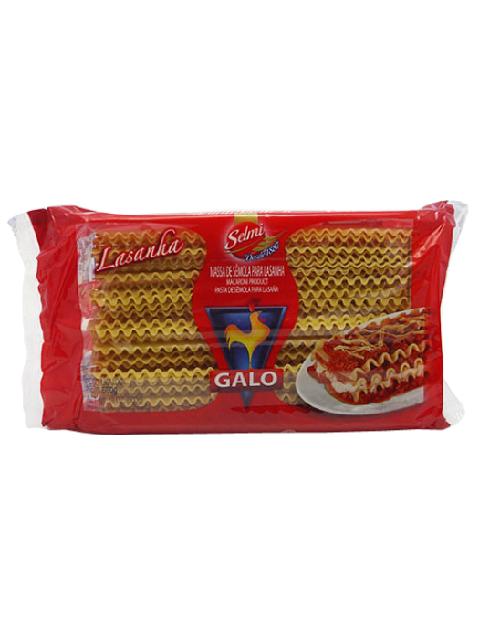 Massa p/  Lasanha  500g GALO