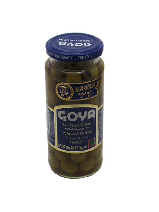 Azeitona Verde s/Caroço 340g  GOYA