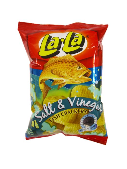 LALA  FISH CRACKERS SALT VINEGAR