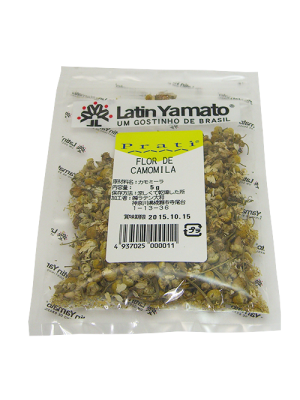 Condimento Flor de Camomila 5g LATIN YAMATO