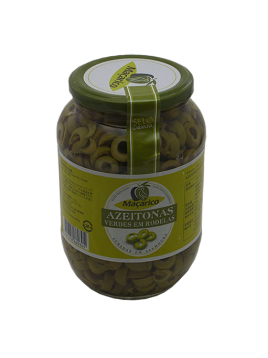 Azeitonas Verdes em Rodelas  800g MAÇARICO