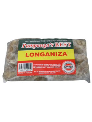 PAMPANGAS BEST LONGANIZA ( REGULAR) 300G