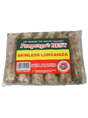 PAMPANGAS BEST SKINLESS LONG.(REGULAR) 300G