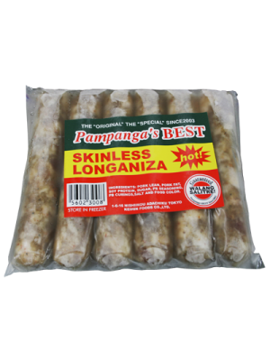 PAMPANGAS BEST SKINLESS LONGANIZA(HOT)300G