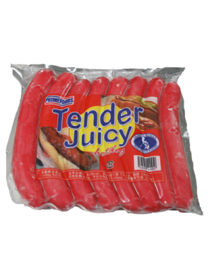 PRIME FOODS TENDER JUICY HOT DOG 300G