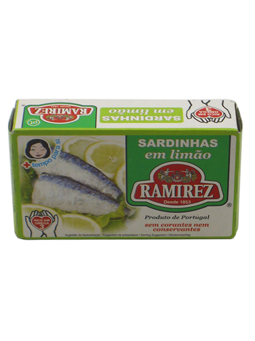 RAMIREZ SARDINHA EM LIMÃO 125G