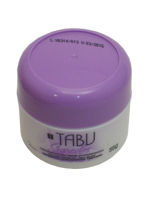 Desod. em Creme Segredos 55g TABU