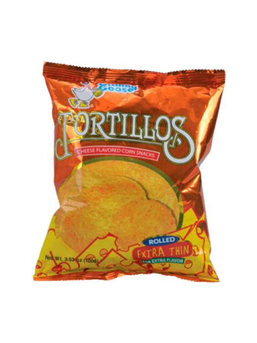 GRANNY GOOSE TORTILLOS CHEESE 120G