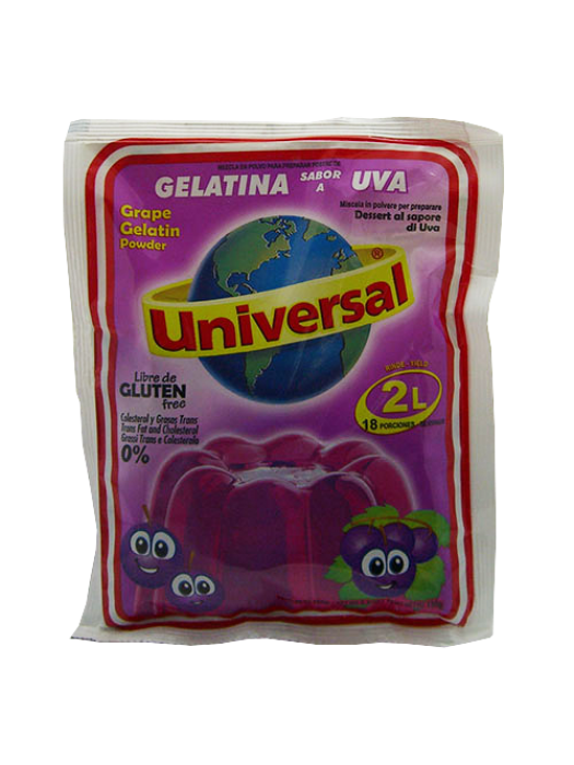 Gelatina uva 2L 150g  UNIVERSAL 